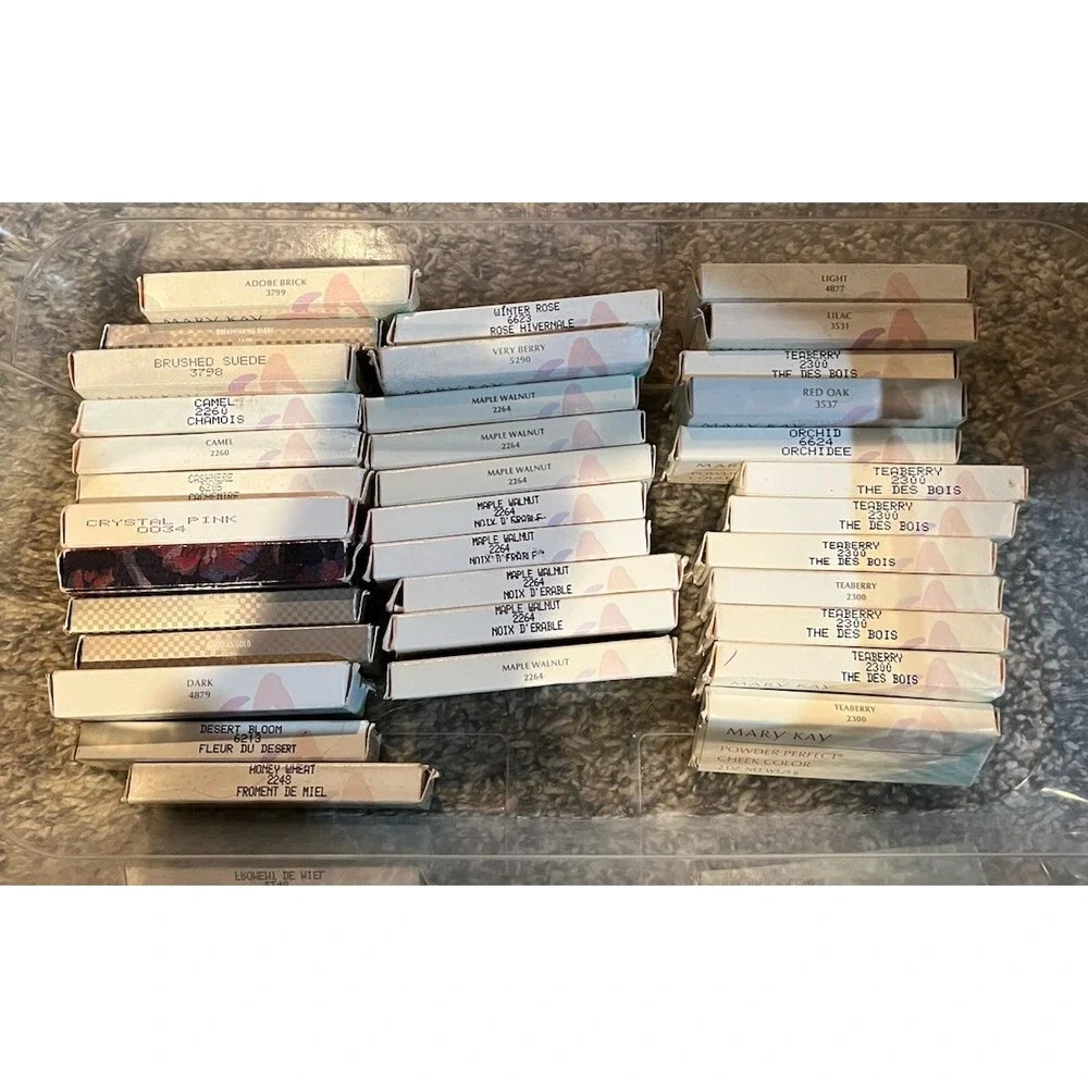 Mary Kay Vintage Powder Perfect Cheek Color 35 In Total *Discontinued*
